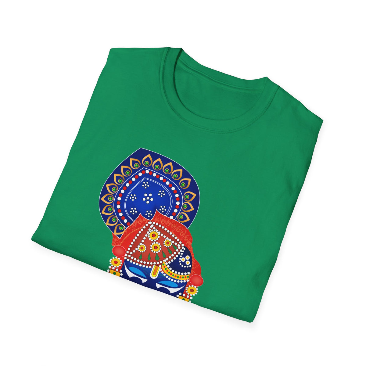 Vibrant Cultural Tee with Artistic Design, Colorful Graphic Shirt, Unisex T-Shirt, Festival Attire, Unique Gift, Everyday Comfort - Ira World Art LLC