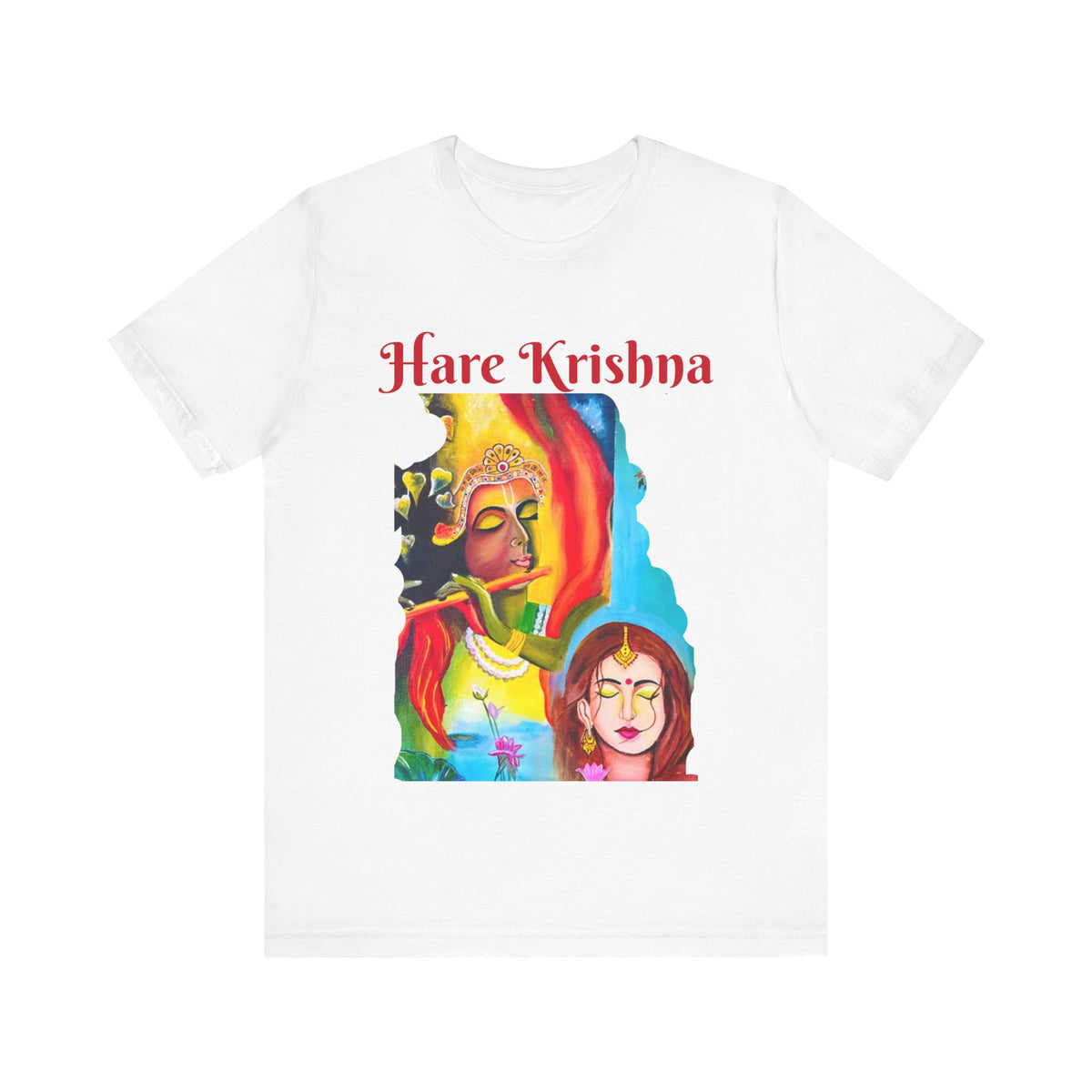 Radha Krishna T-Shirt - Ira World Art LLC
