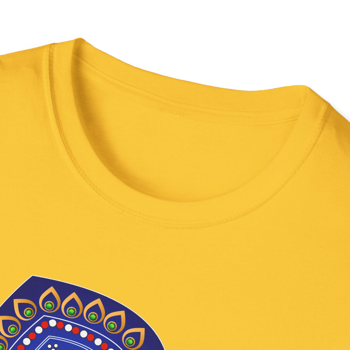 Vibrant Cultural Tee with Artistic Design, Colorful Graphic Shirt, Unisex T-Shirt, Festival Attire, Unique Gift, Everyday Comfort - Ira World Art LLC