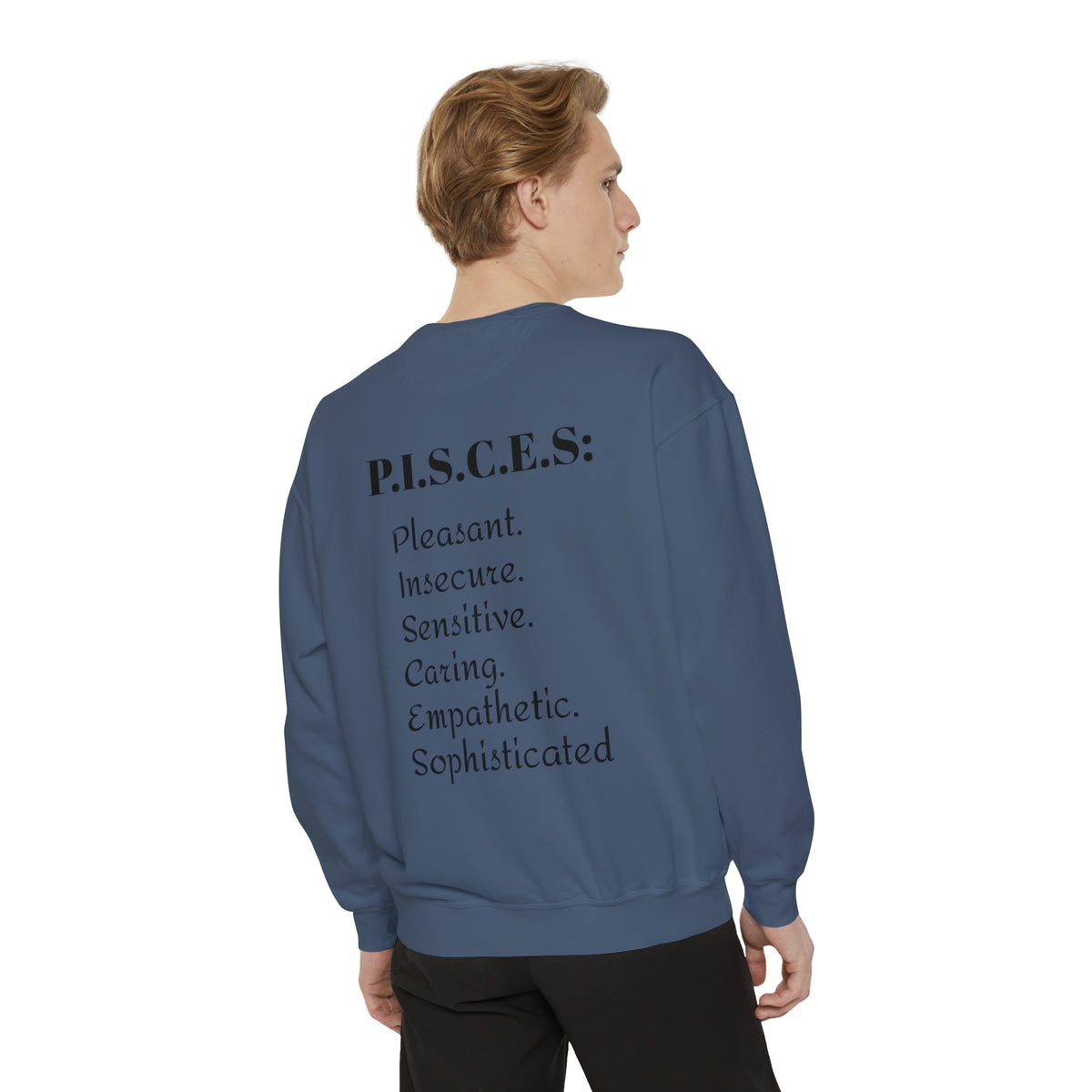 Unisex Garment-Dyed Sweatshirt - Ira World Art LLC