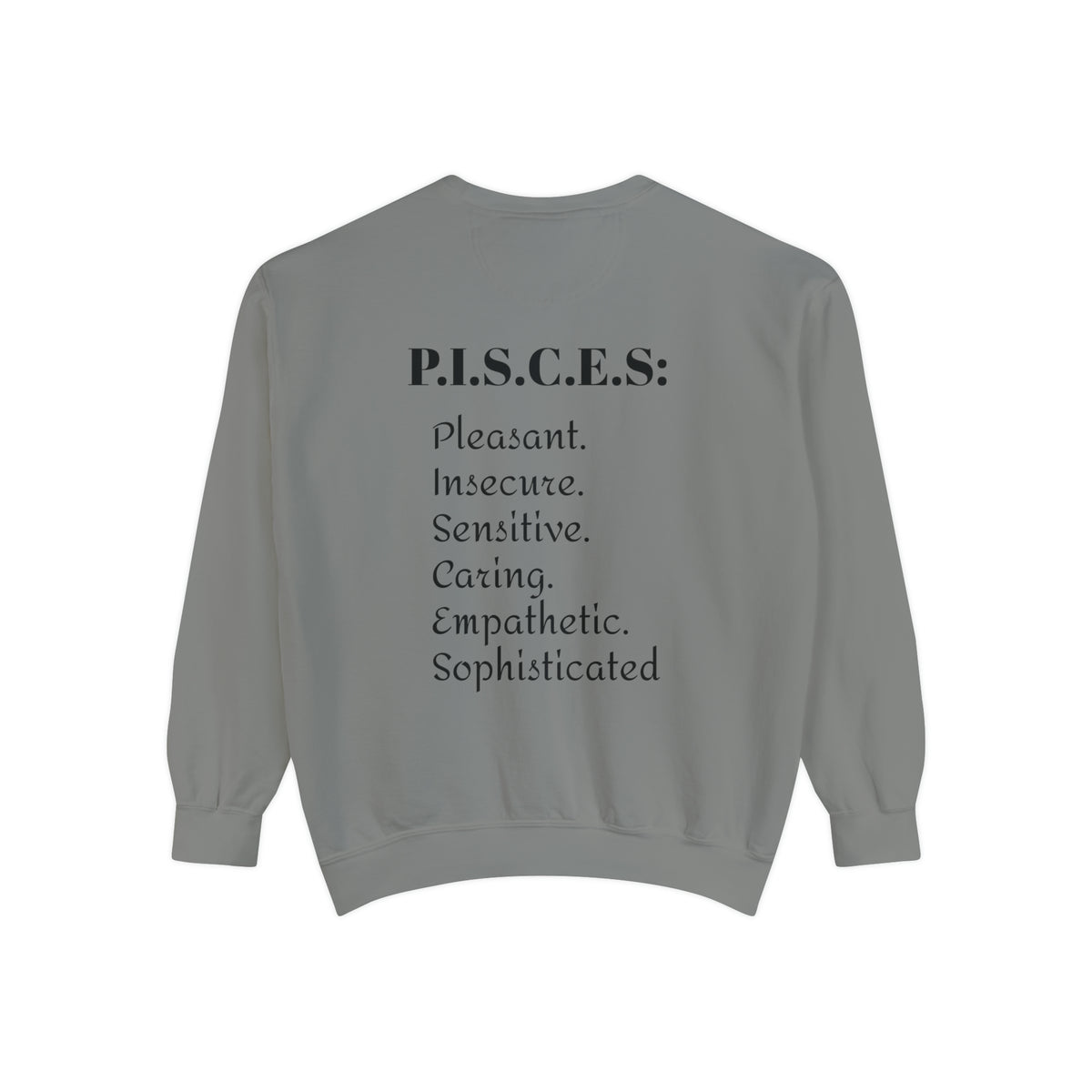 Unisex Garment-Dyed Sweatshirt - Ira World Art LLC