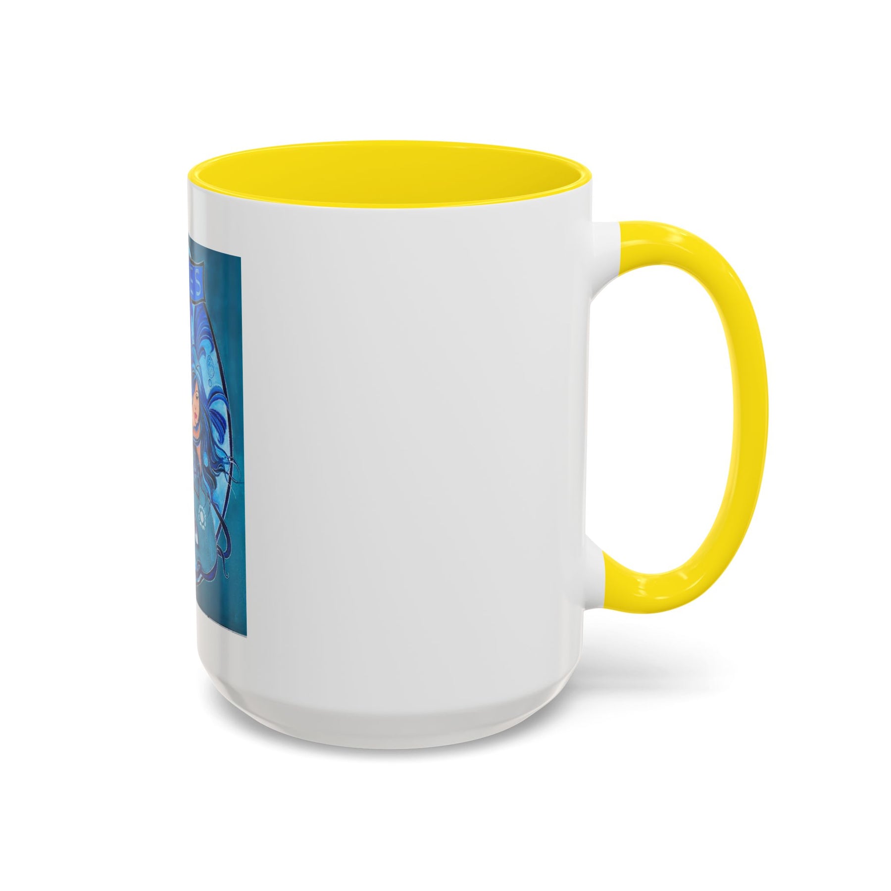 Pisces Zodiac Mug, Colorful Ceramic Fish Mug Design, Cute 11oz Cup - Ira World Art LLC