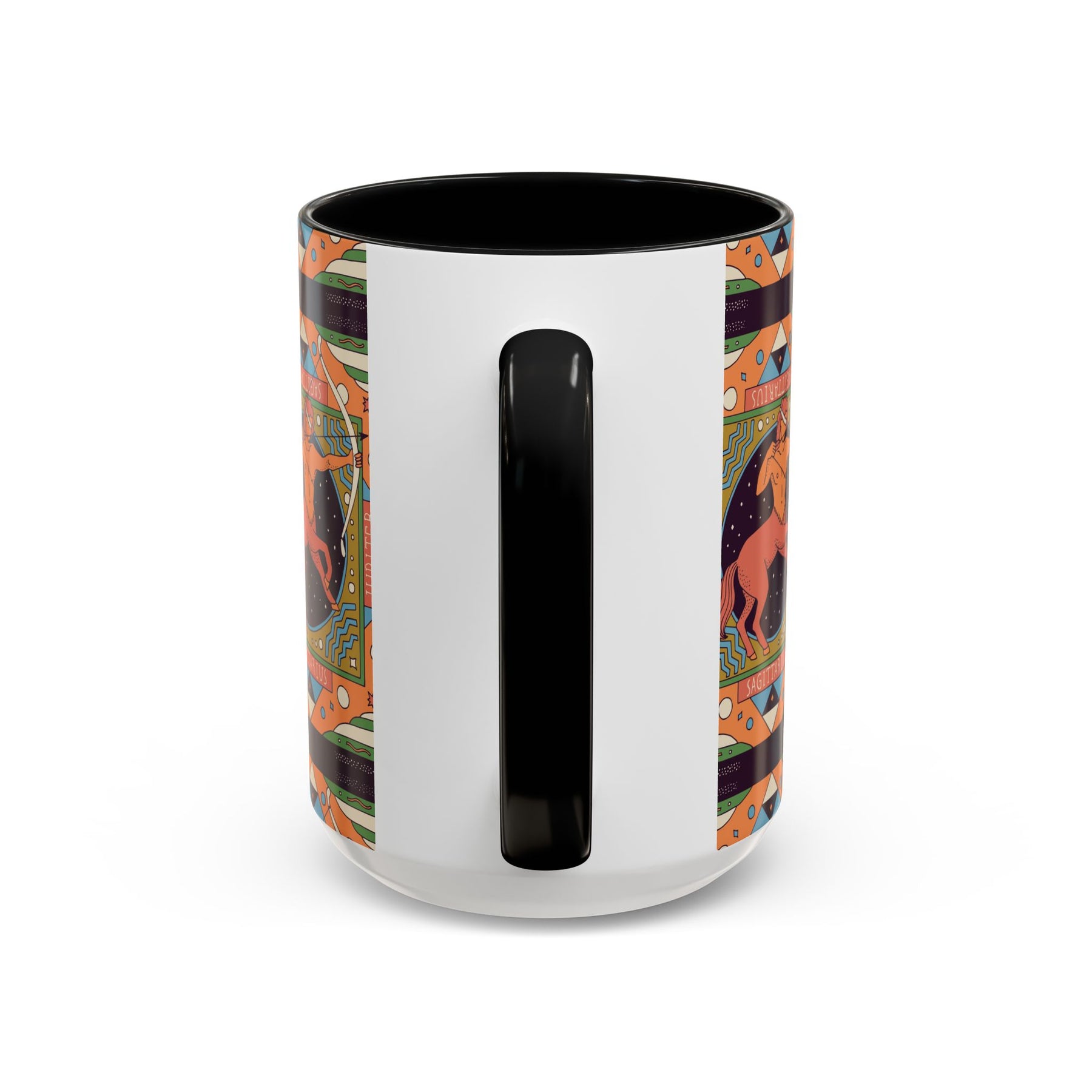 Sagittarius Custom Coffee Mug, Vibrant 11oz & 15oz Unique Printed Design - Ira World Art LLC