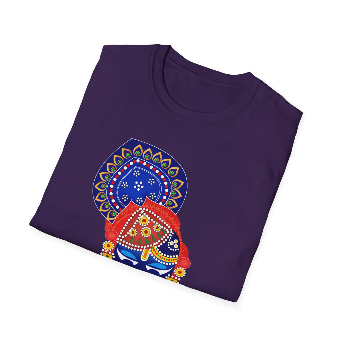 Vibrant Cultural Tee with Artistic Design, Colorful Graphic Shirt, Unisex T-Shirt, Festival Attire, Unique Gift, Everyday Comfort - Ira World Art LLC