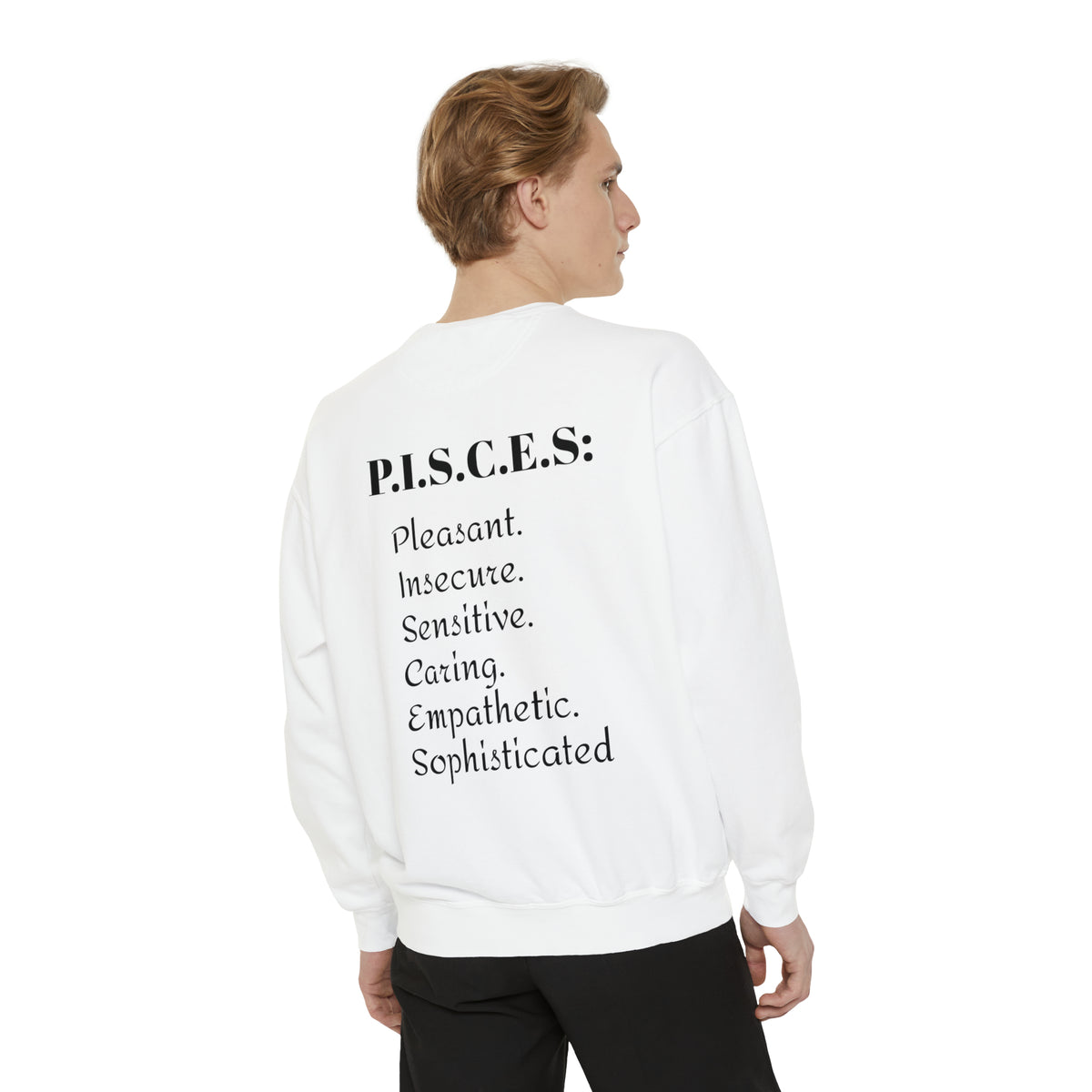 Unisex Garment-Dyed Sweatshirt - Ira World Art LLC