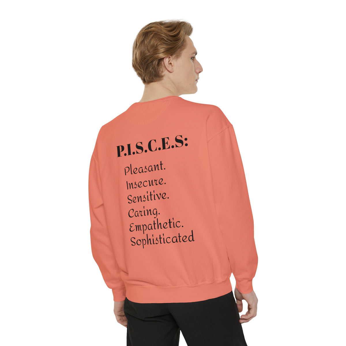Unisex Garment-Dyed Sweatshirt - Ira World Art LLC