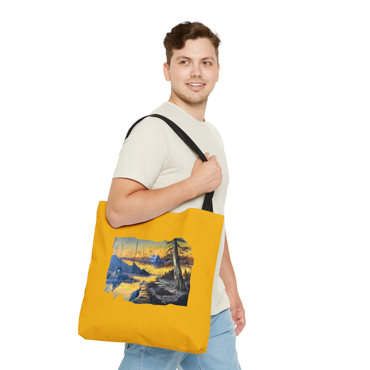 Chase the Horizon Sunset Tote Bag – Carry the Beauty of Dusk Everywhere! - Ira World Art LLC