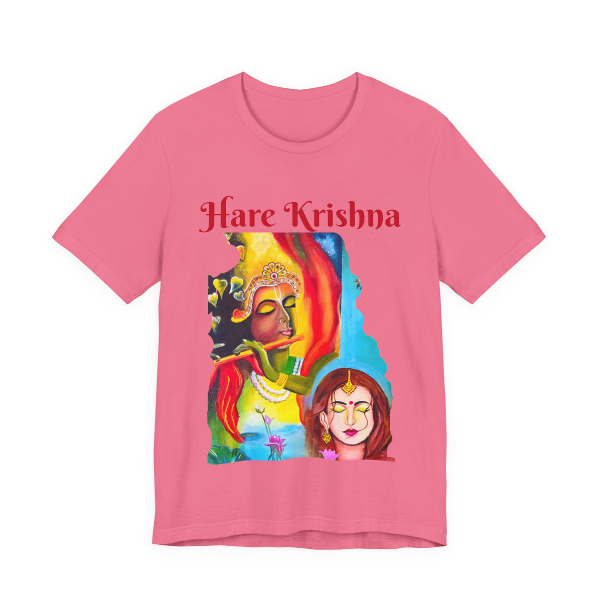 Radha Krishna T-Shirt - Ira World Art LLC