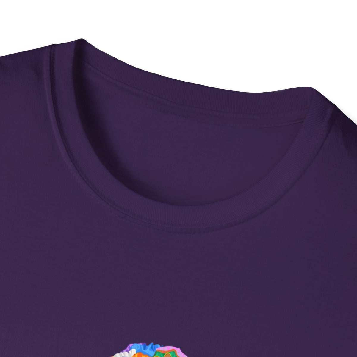 Krishana Tees - Spiritual Unisex Softstyle T-Shirt, Hindu God Tee, Religious Clothing, Meditation Shirt, Yoga Outfit - Ira World Art LLC