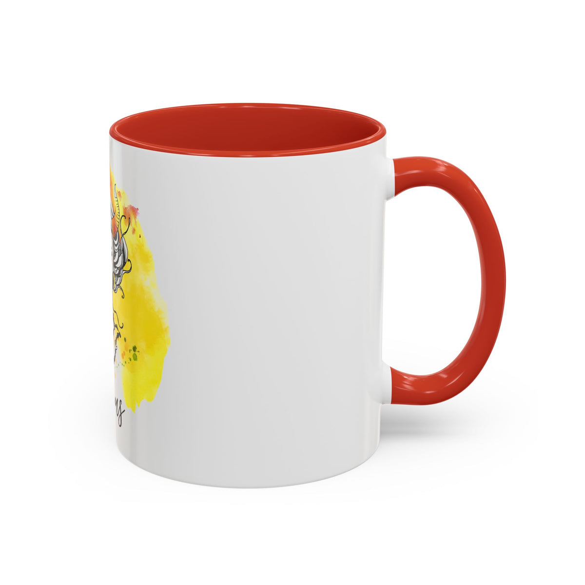 Taurus Zodiac Coffee Mug, Custom Printed 11oz & 15oz Unique Design - Ira World Art LLC