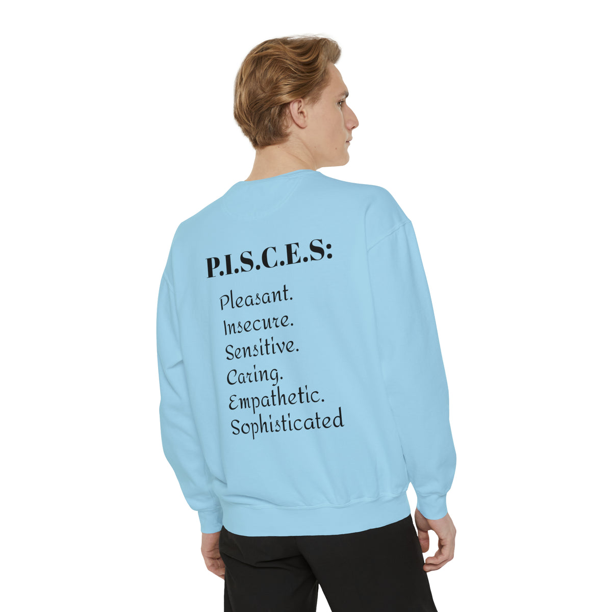 Unisex Garment-Dyed Sweatshirt - Ira World Art LLC