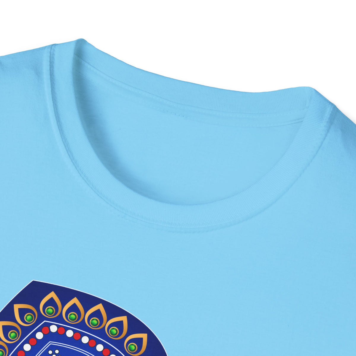 Vibrant Cultural Tee with Artistic Design, Colorful Graphic Shirt, Unisex T-Shirt, Festival Attire, Unique Gift, Everyday Comfort - Ira World Art LLC