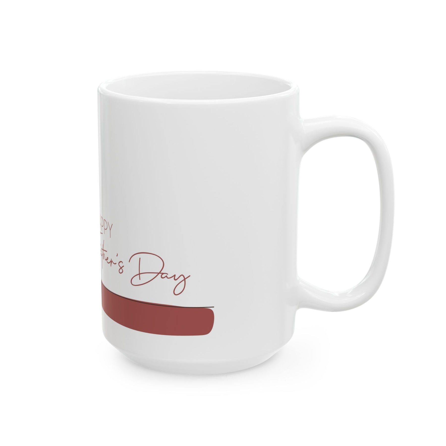 Colorful Ceramic Mug for Dad, 15oz Watercolor Gift for Father’s Day - Ira World Art LLC
