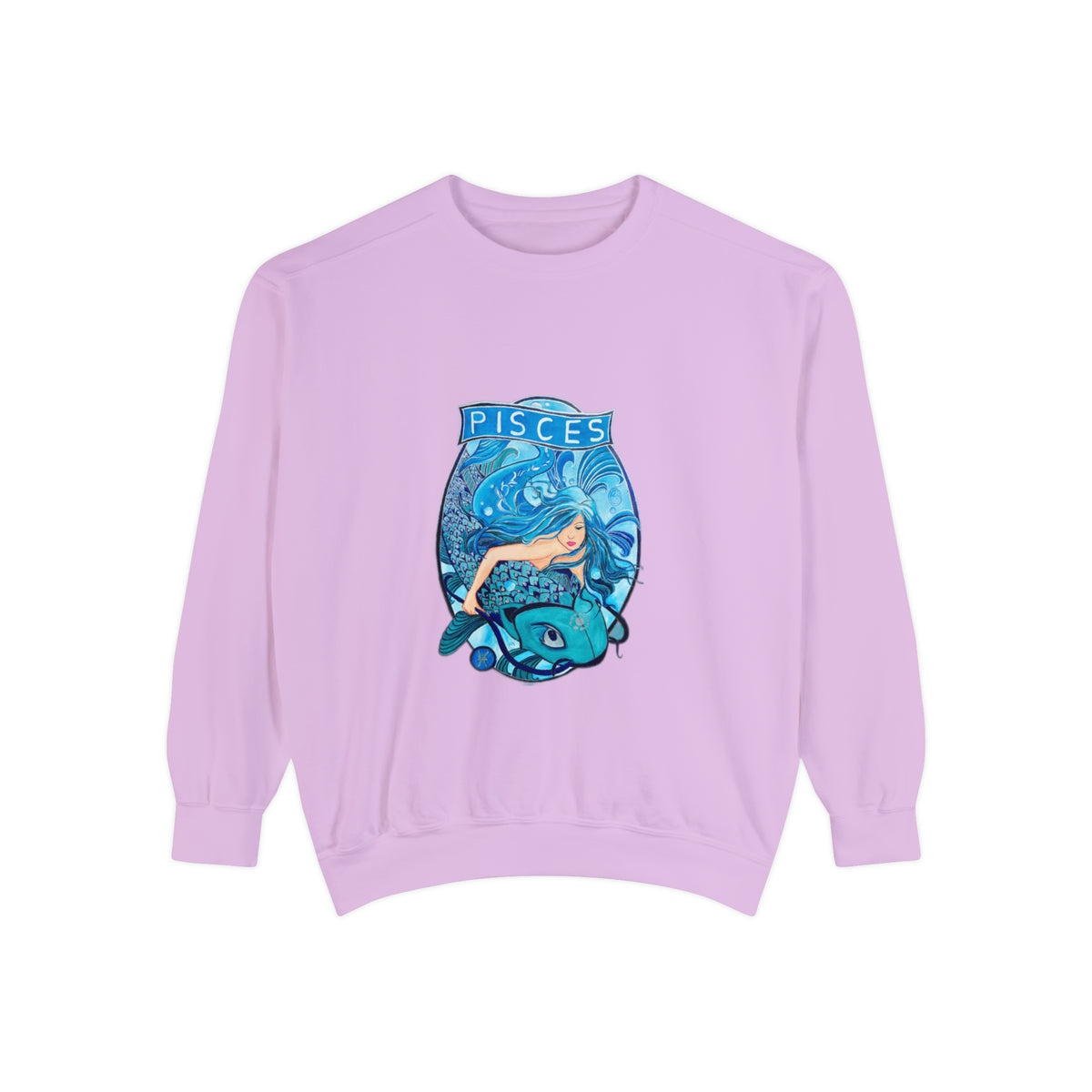 Unisex Garment-Dyed Sweatshirt - Ira World Art LLC