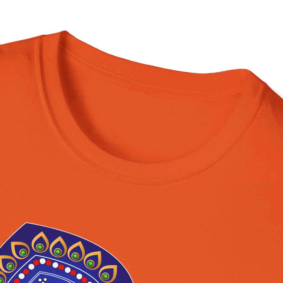 Vibrant Cultural Tee with Artistic Design, Colorful Graphic Shirt, Unisex T-Shirt, Festival Attire, Unique Gift, Everyday Comfort - Ira World Art LLC