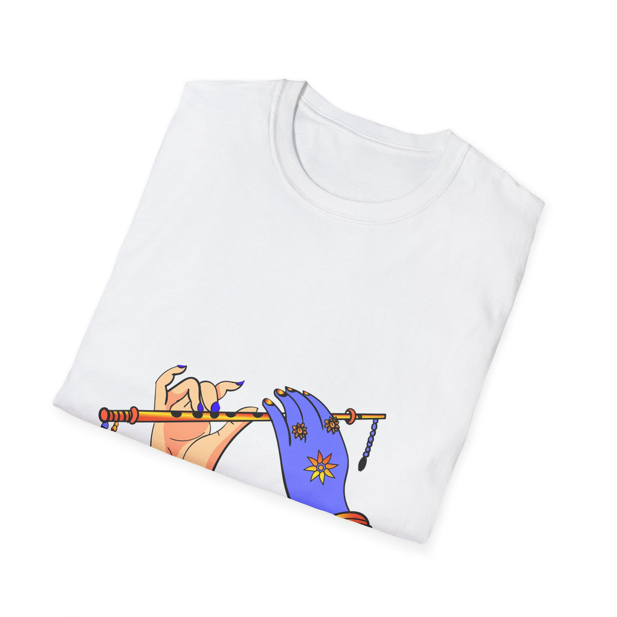Spiritual Unisex T-Shirt, Comfortable Cotton Tee with 'Radhe Radhe' Design, Perfect for Festivals, Gifts for Friends, Everyday Wear - Ira World Art LLC