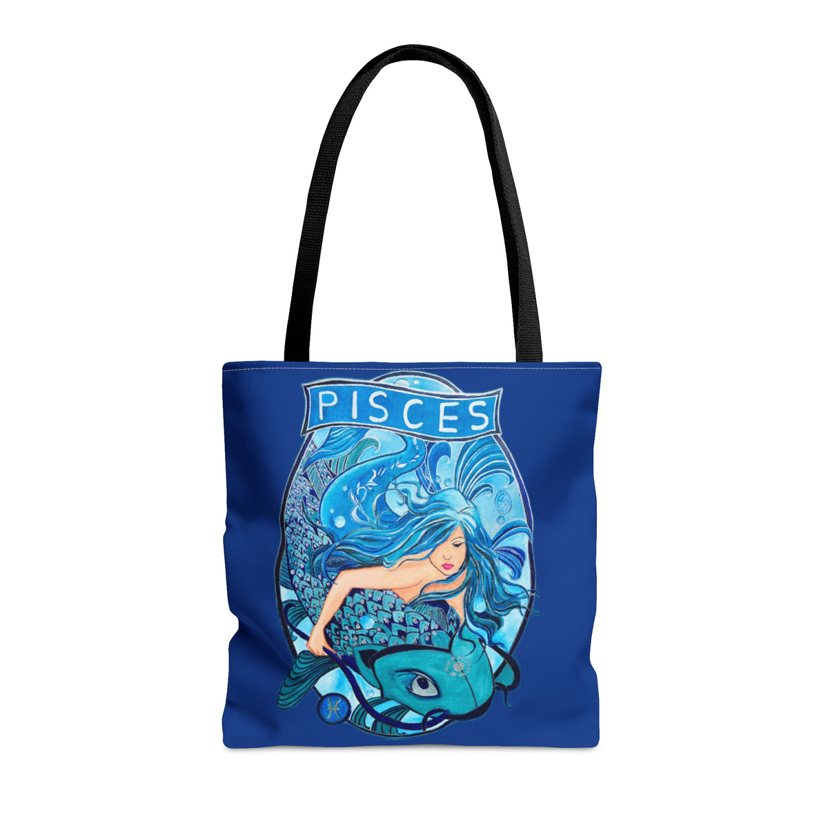 Pisces Vibes Tote Bag – Carry the Mystique of the Zodiac Everywhere! - Ira World Art LLC