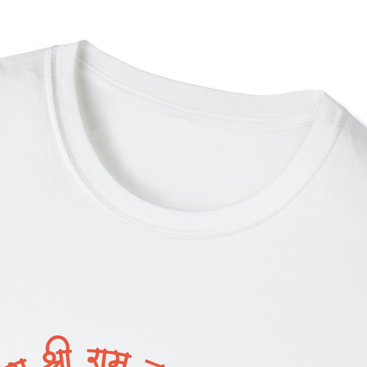 Ram Mantra Unisex Softstyle T-Shirt - Spiritual Mantra Text Tee, Yoga Meditation Shirt, Positive Vibes Graphic Tee, Sanskrit Om Symbol Tee, - Ira World Art LLC