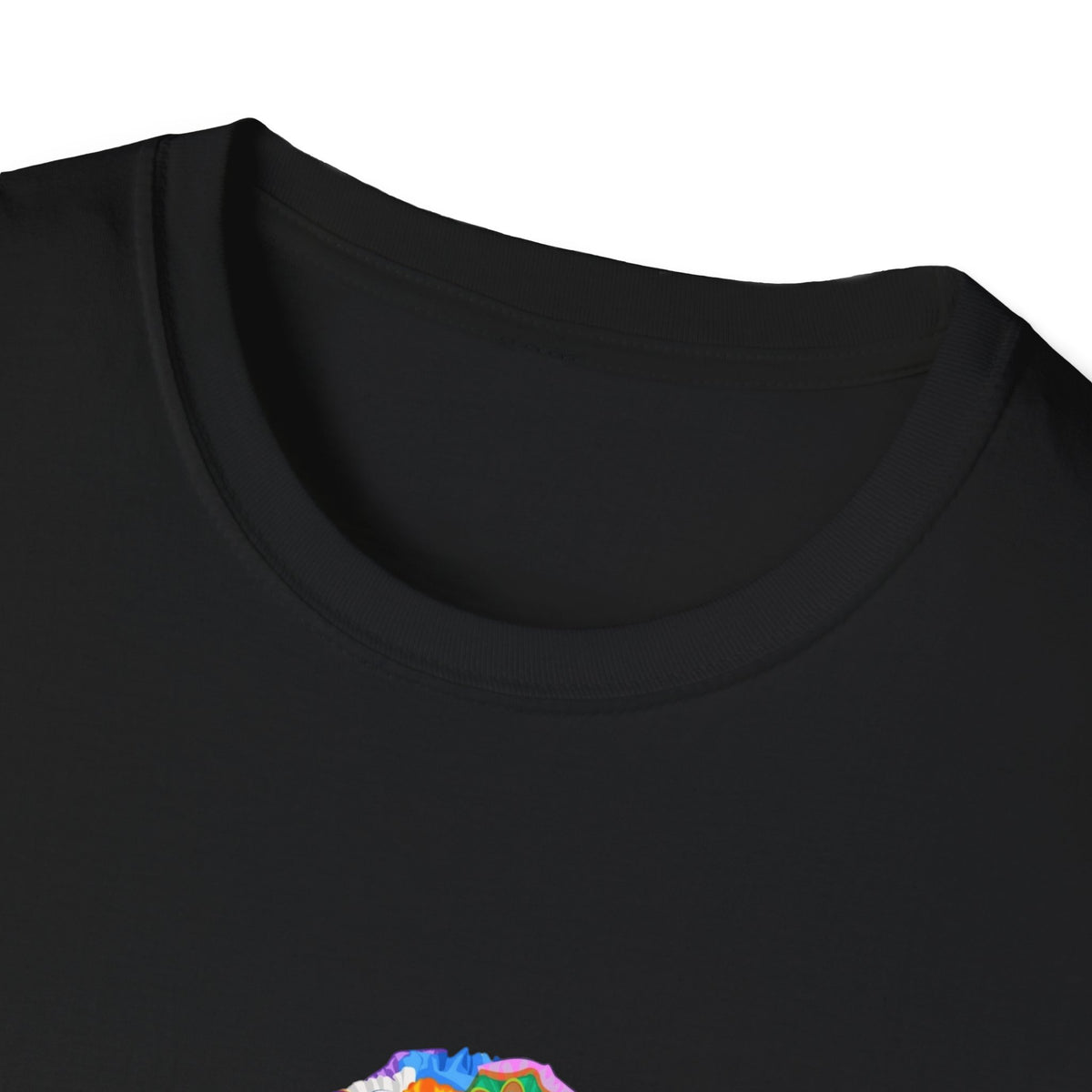 Krishana Tees - Spiritual Unisex Softstyle T-Shirt, Hindu God Tee, Religious Clothing, Meditation Shirt, Yoga Outfit - Ira World Art LLC