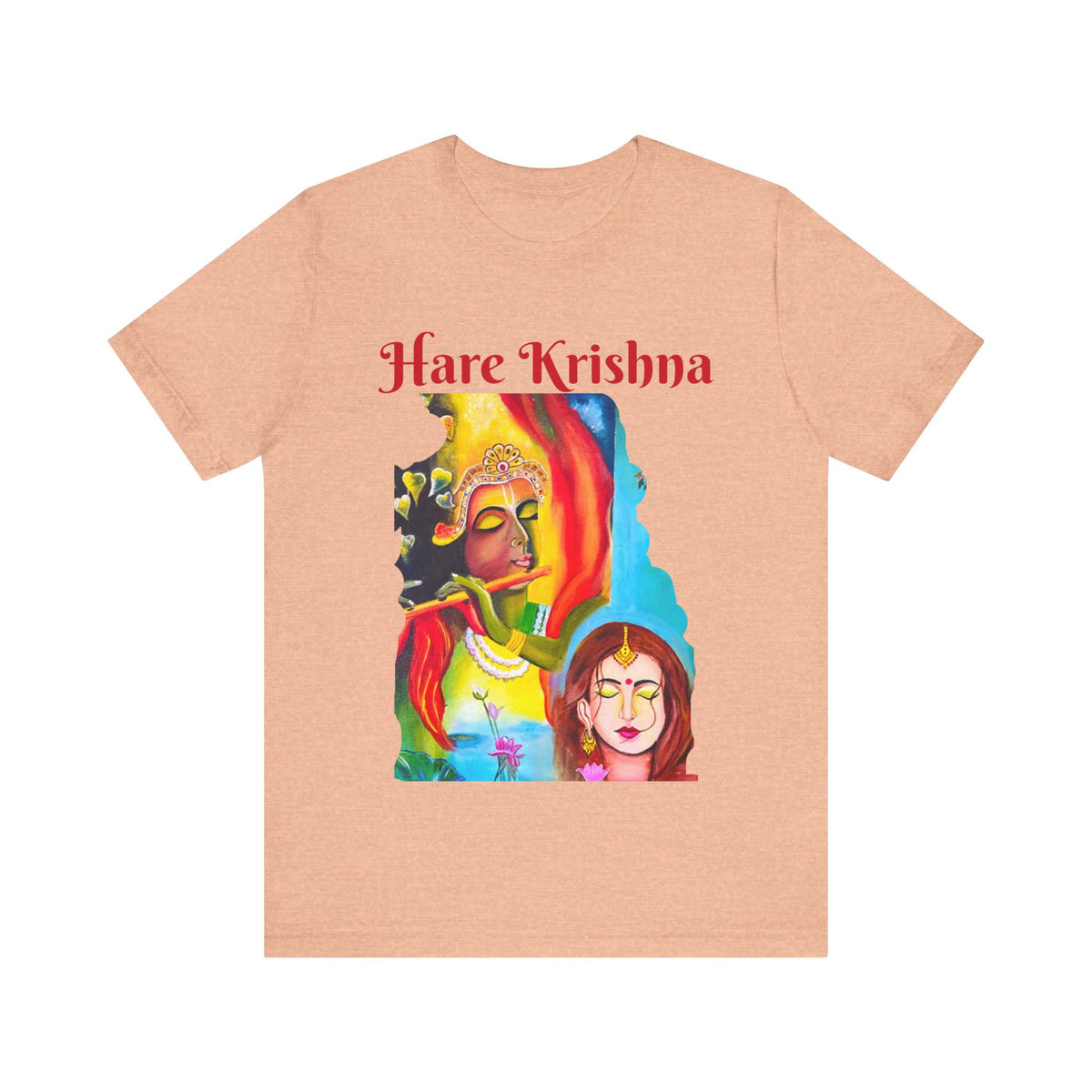 Radha Krishna T-Shirt - Ira World Art LLC