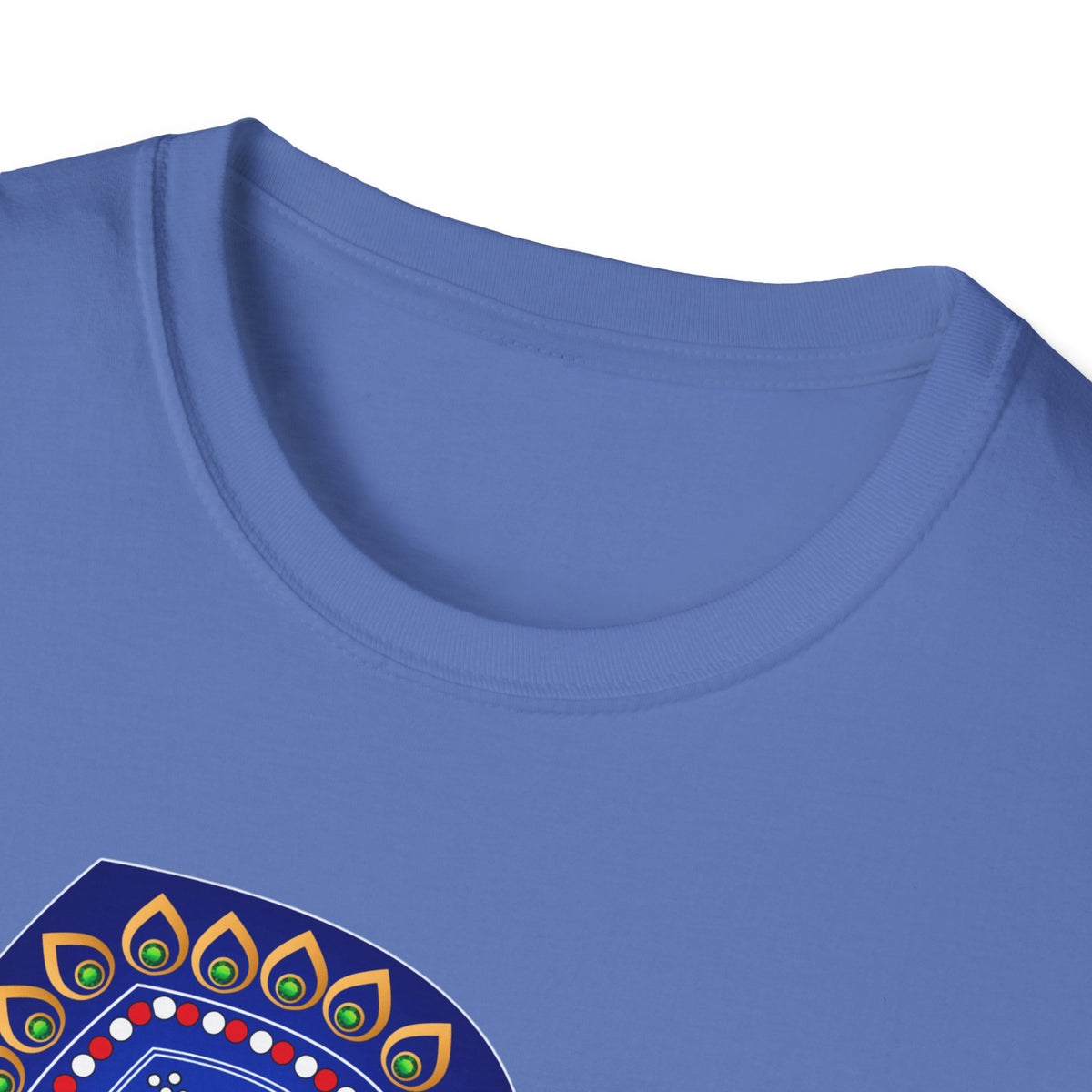Vibrant Cultural Tee with Artistic Design, Colorful Graphic Shirt, Unisex T-Shirt, Festival Attire, Unique Gift, Everyday Comfort - Ira World Art LLC