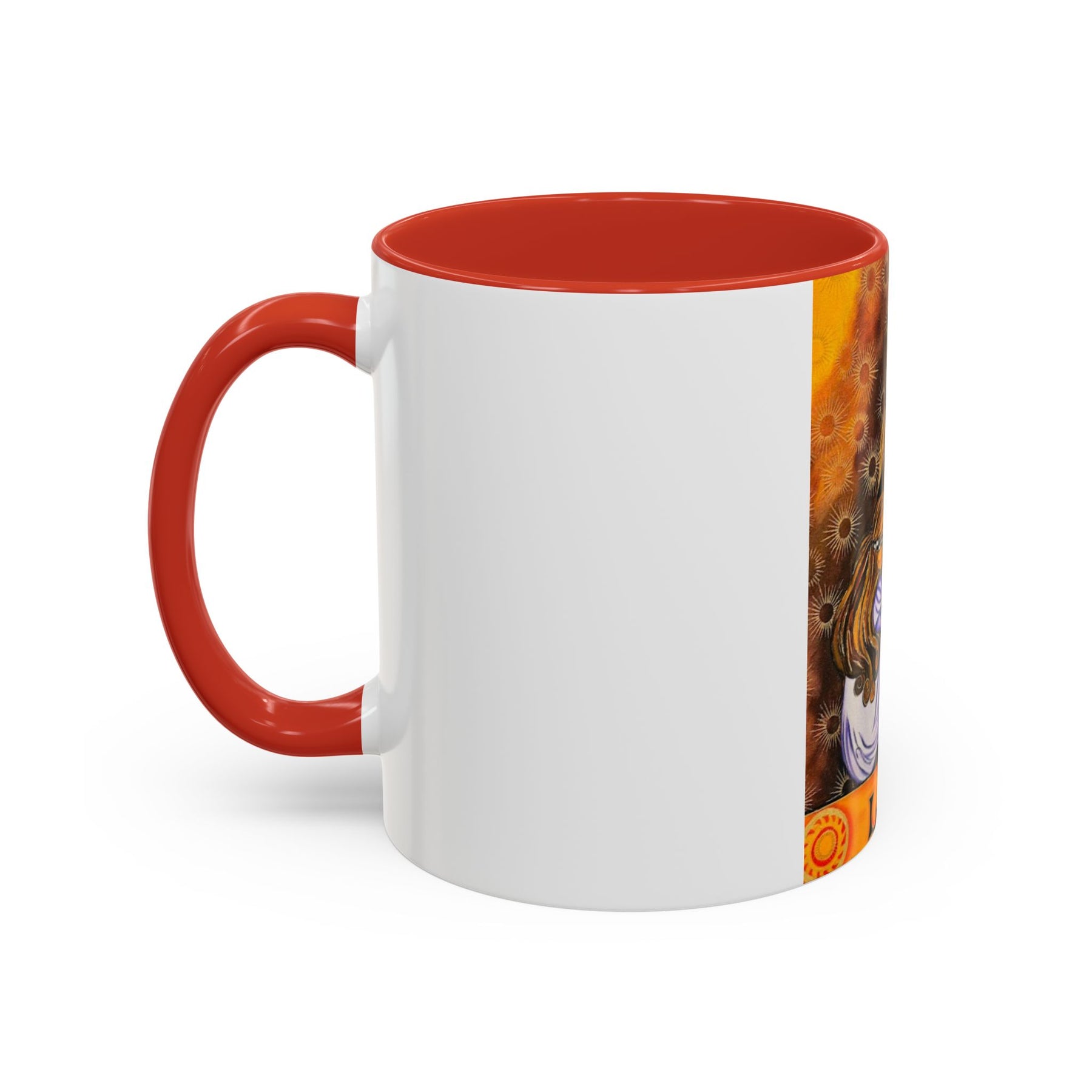 Leo Zodiac 11oz Ceramic Coffee Mug with Bold Accent Design, Astrology Gift - Ira World Art LLC
