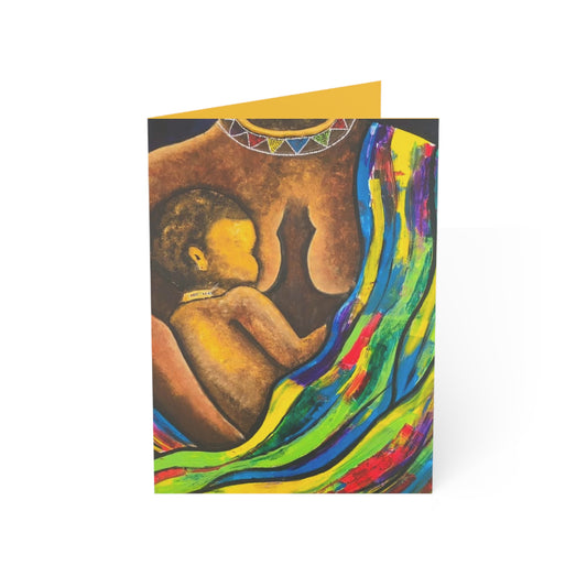 A Mother's Love: Heartwarming Greeting Card for the Nurturing Spirit(1, 10, 30, and 50pcs) - Ira World Art LLC