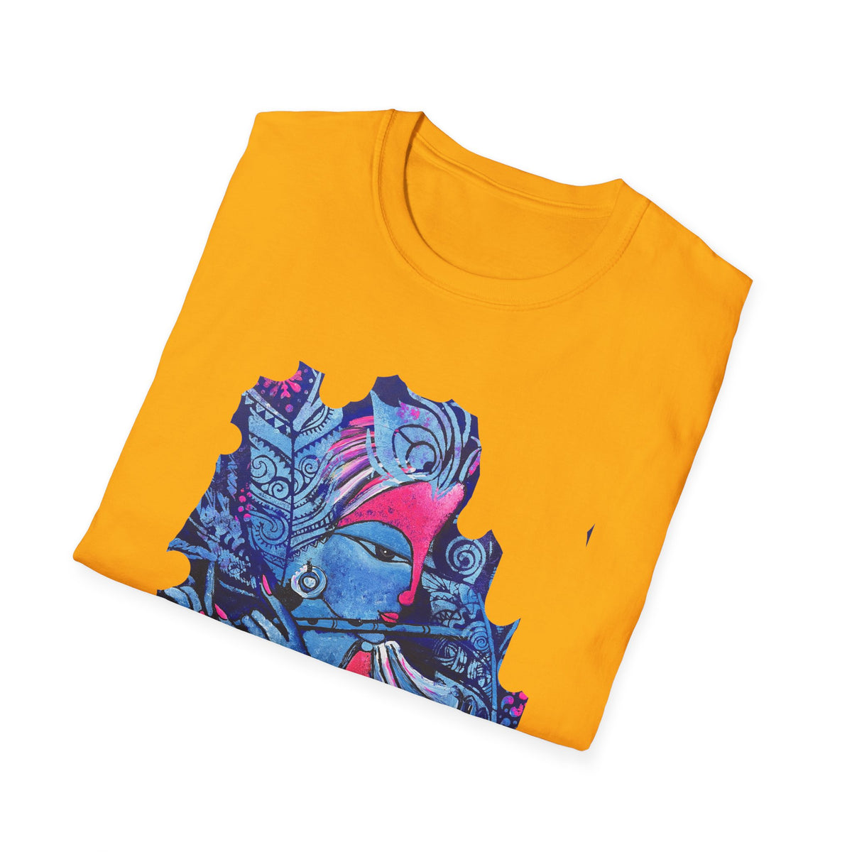 Radha Krishna Painting Print Unisex T-Shirt, Hindu Deity Tee, Spiritual Clothing, Religious Art Shirt, Festival Wear - Ira World Art LLC