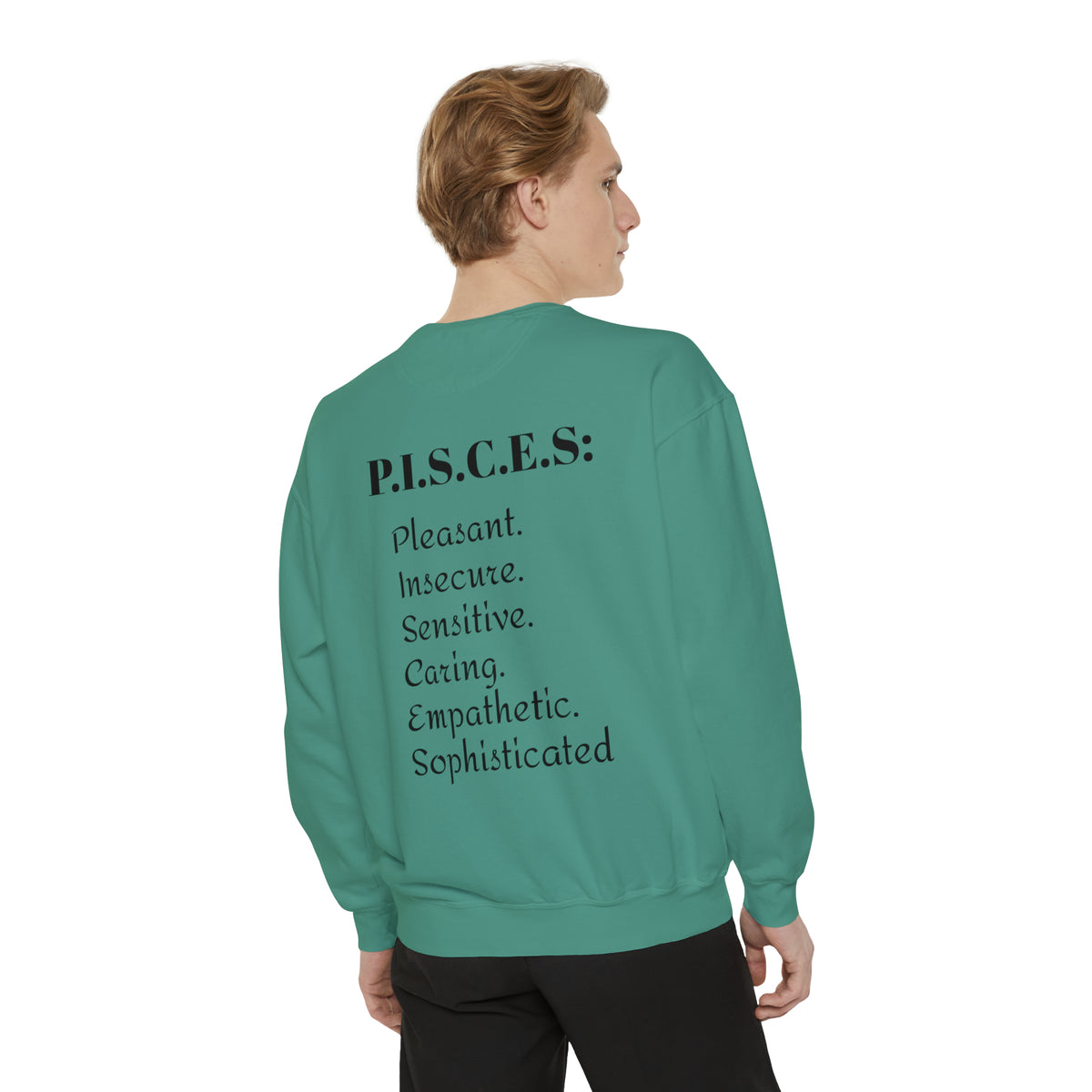 Unisex Garment-Dyed Sweatshirt - Ira World Art LLC