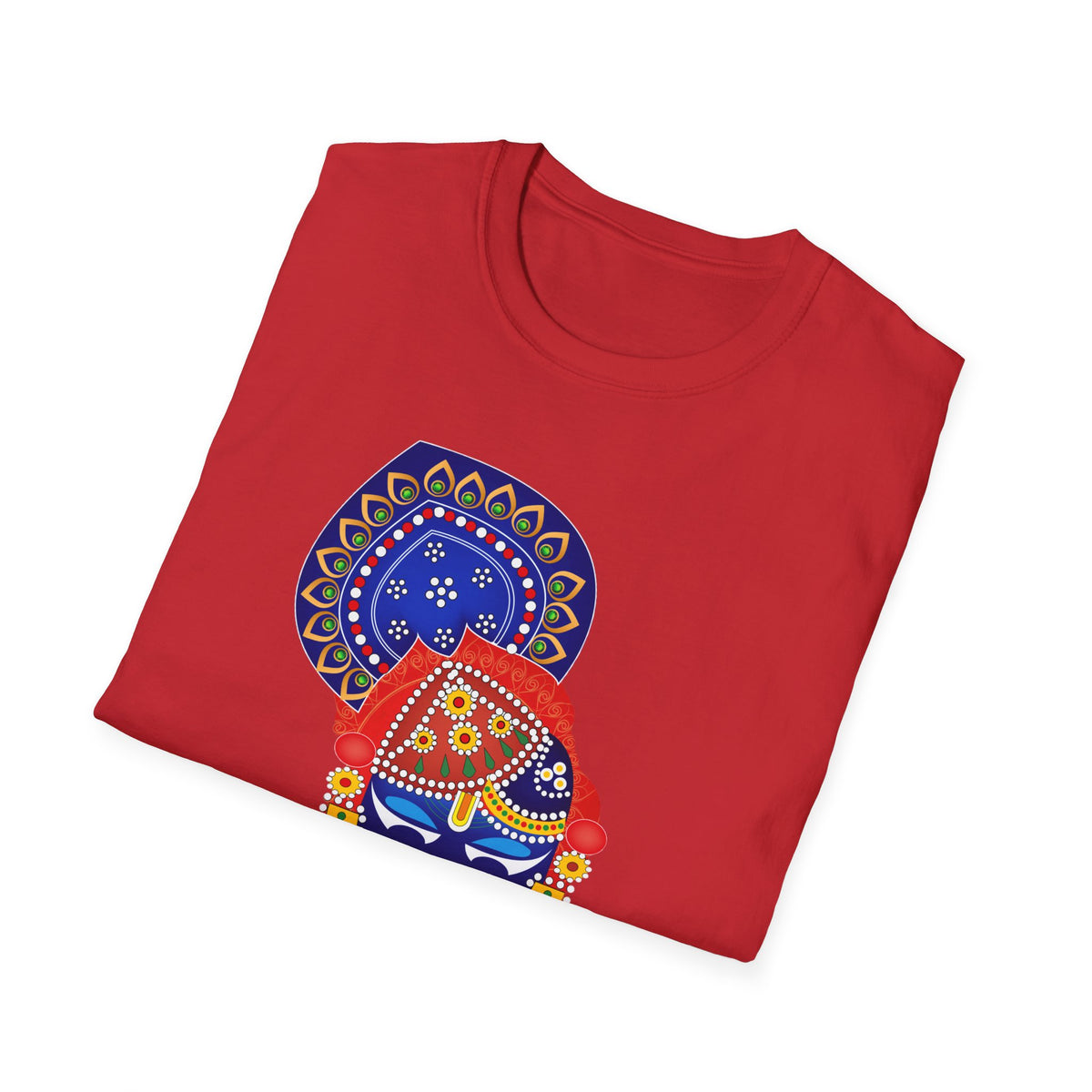 Vibrant Cultural Tee with Artistic Design, Colorful Graphic Shirt, Unisex T-Shirt, Festival Attire, Unique Gift, Everyday Comfort - Ira World Art LLC