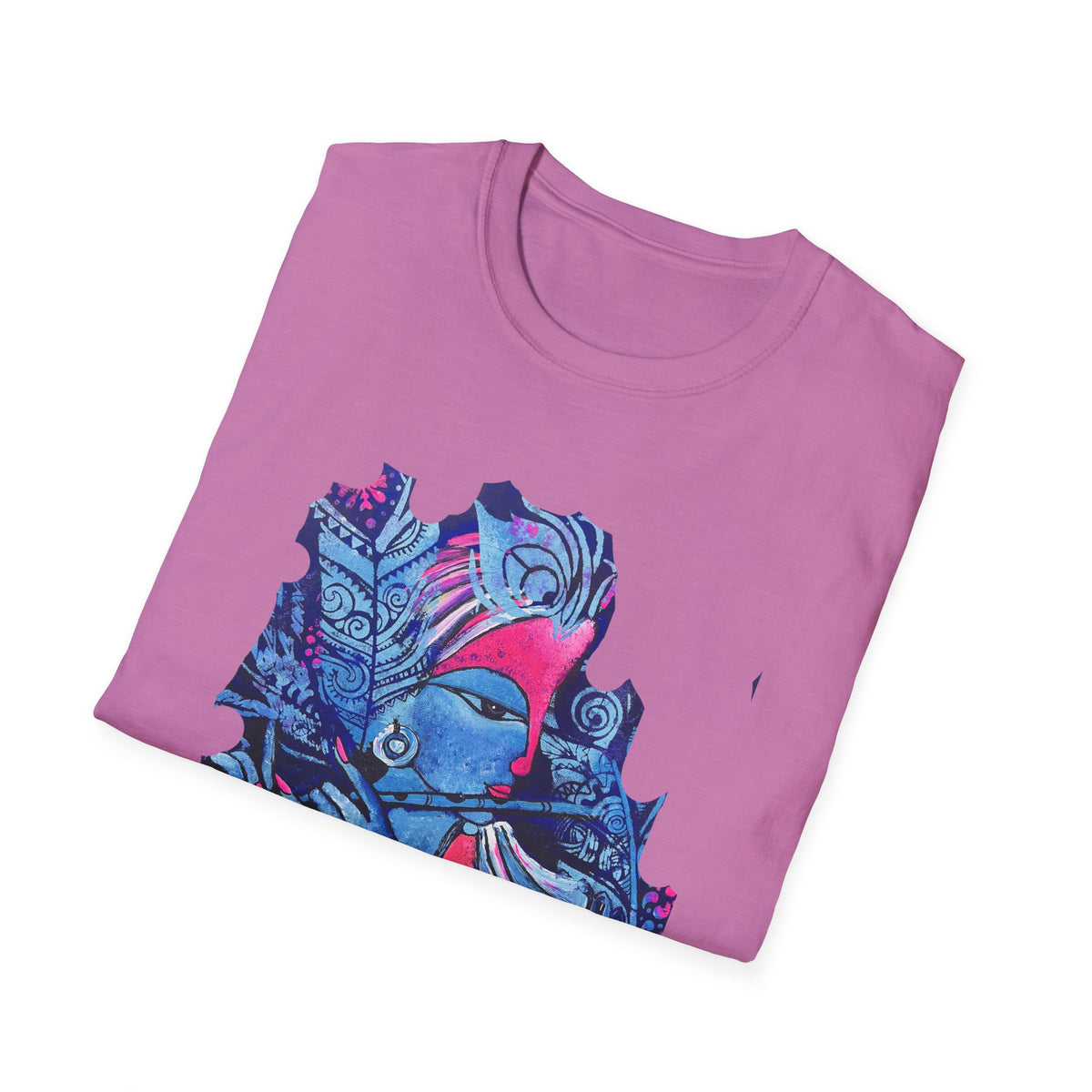 Radha Krishna Painting Print Unisex T-Shirt, Hindu Deity Tee, Spiritual Clothing, Religious Art Shirt, Festival Wear - Ira World Art LLC