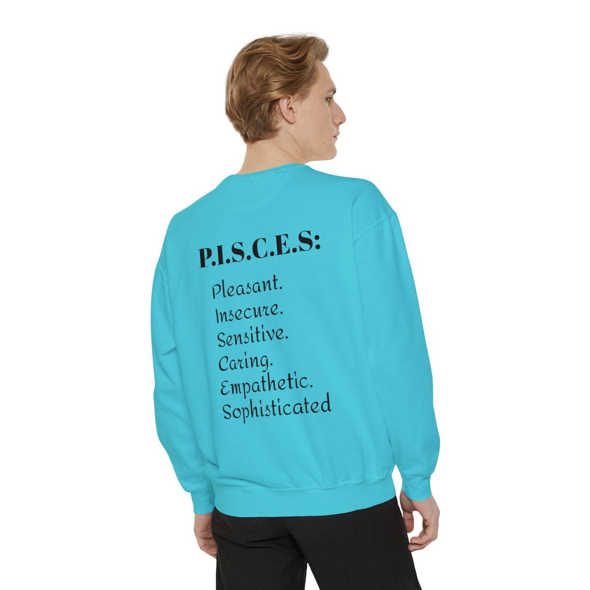 Unisex Garment-Dyed Sweatshirt - Ira World Art LLC
