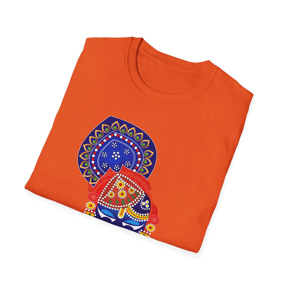 Vibrant Cultural Tee with Artistic Design, Colorful Graphic Shirt, Unisex T-Shirt, Festival Attire, Unique Gift, Everyday Comfort - Ira World Art LLC