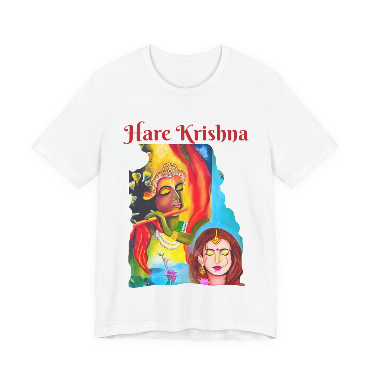 Radha Krishna T-Shirt - Ira World Art LLC