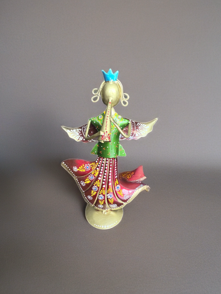 Set of 3 Traditional Rajasthani Folk Art Decor - Ira World Art LLC