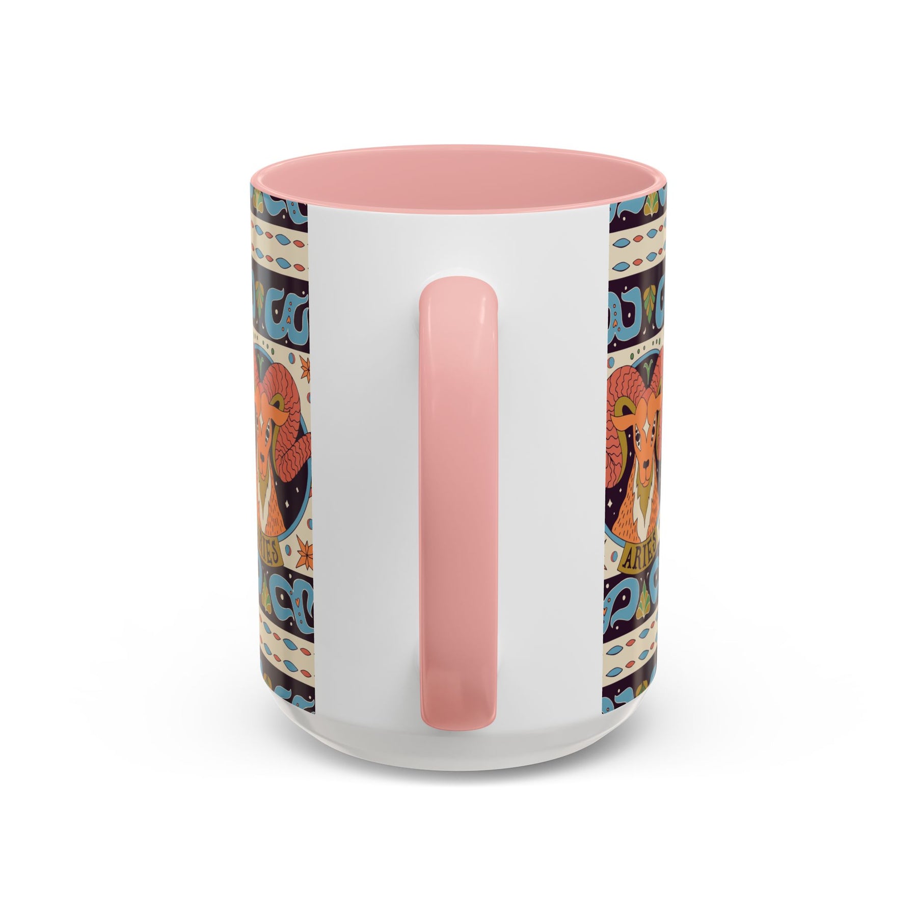 Colorful Capricorn Coffee Mug, Custom Ceramic 11oz & 15oz Zodiac Design - Ira World Art LLC
