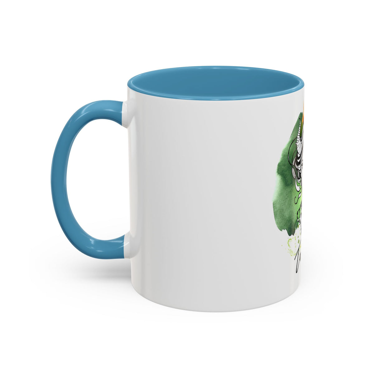 Taurus Zodiac Coffee Mug, Custom Printed 11oz & 15oz Unique Design - Ira World Art LLC