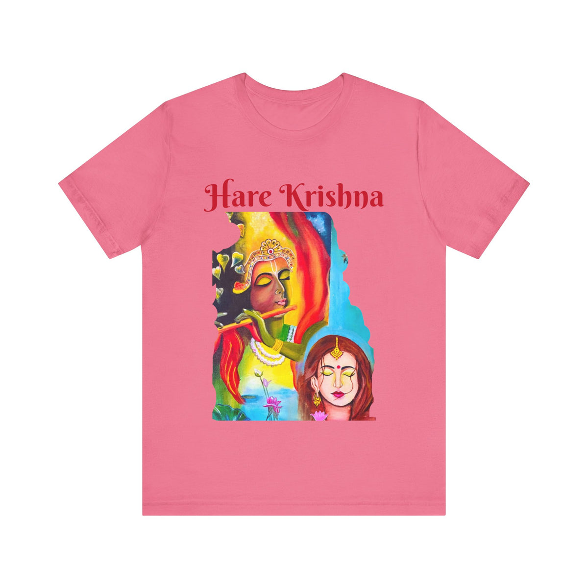 Radha Krishna T-Shirt - Ira World Art LLC