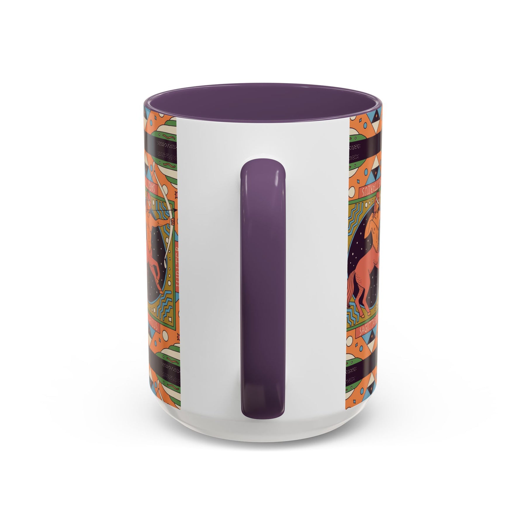 Sagittarius Custom Coffee Mug, Vibrant 11oz & 15oz Unique Printed Design - Ira World Art LLC