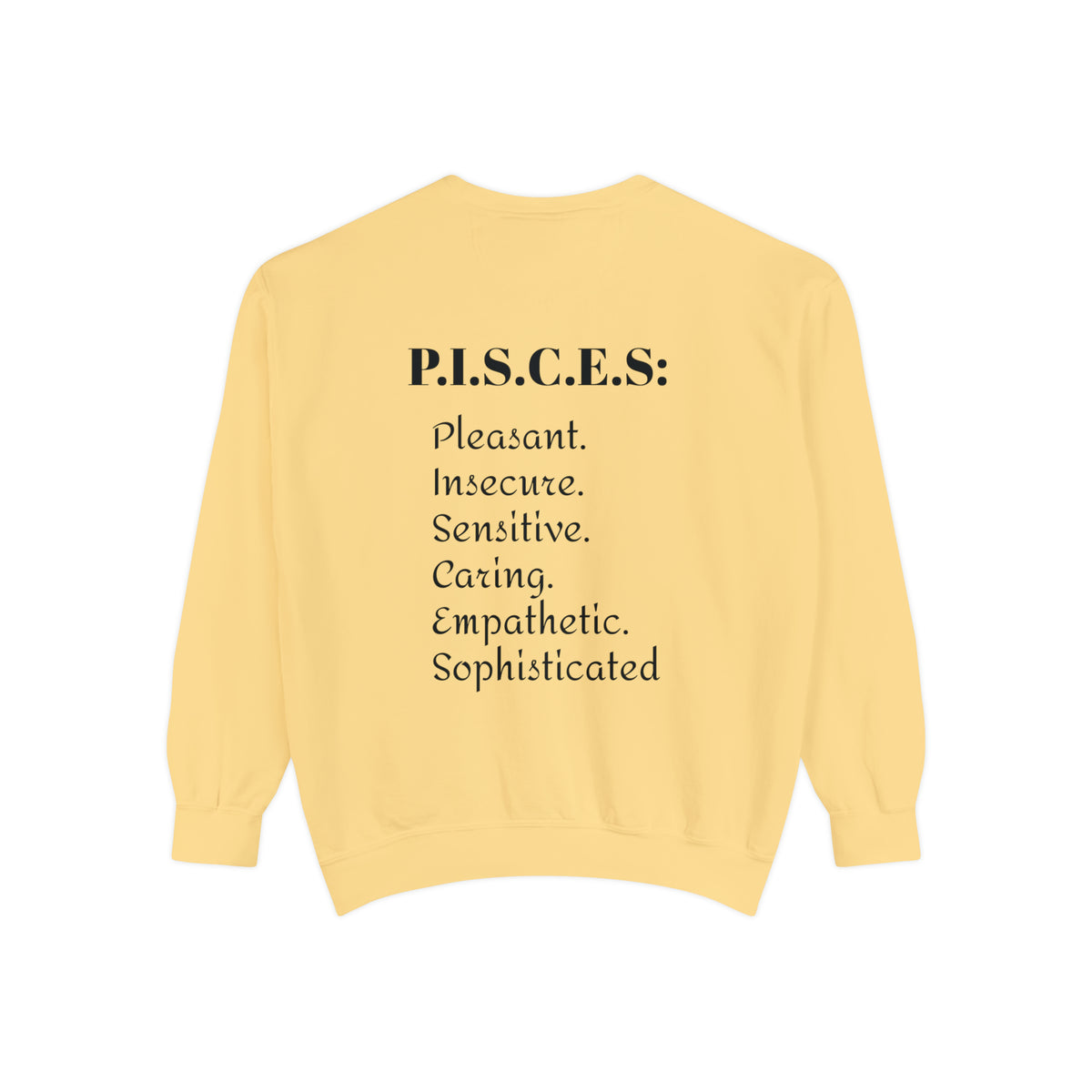 Unisex Garment-Dyed Sweatshirt - Ira World Art LLC