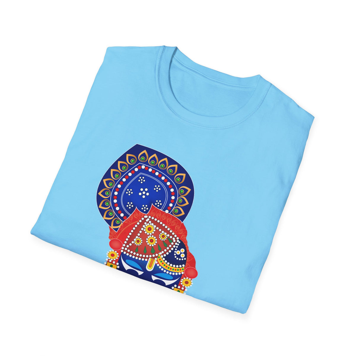 Vibrant Cultural Tee with Artistic Design, Colorful Graphic Shirt, Unisex T-Shirt, Festival Attire, Unique Gift, Everyday Comfort - Ira World Art LLC