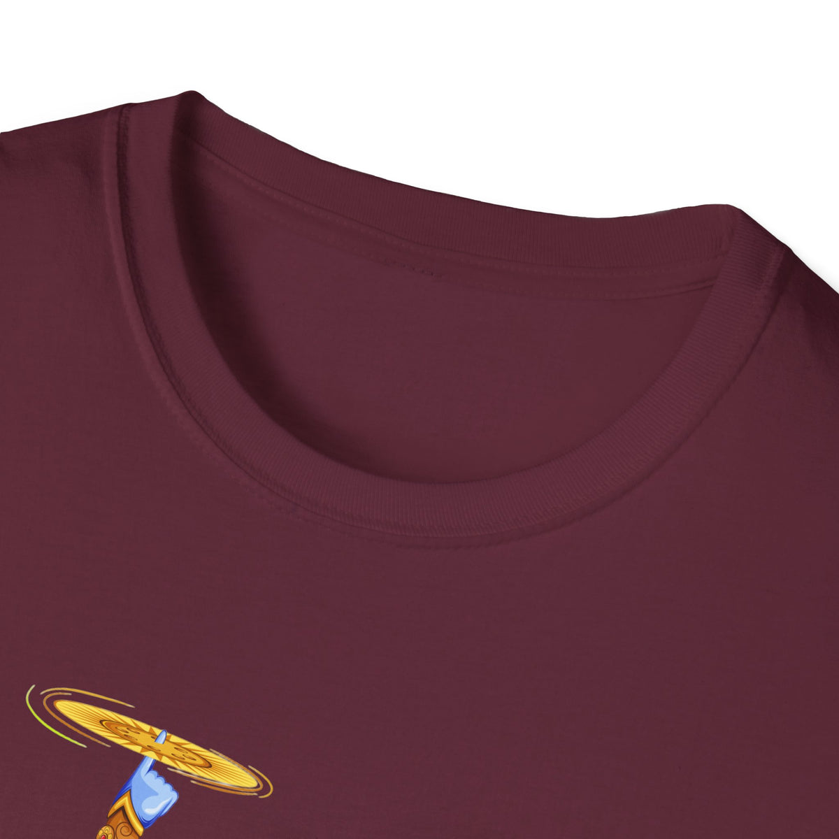 Krishna with Sudarshan Chakra Unisex T-Shirt, Hindu God Tee, Spirituality Shirt, Religious Apparel, Yoga Top - Ira World Art LLC
