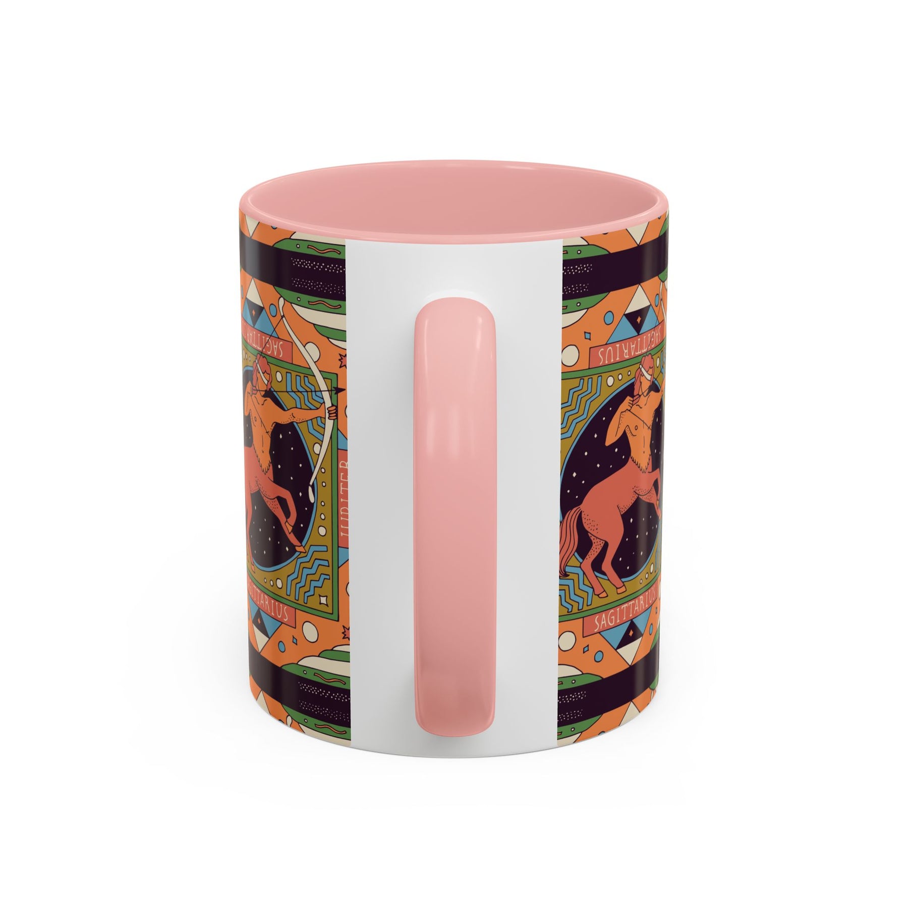 Sagittarius Custom Coffee Mug, Vibrant 11oz & 15oz Unique Printed Design - Ira World Art LLC