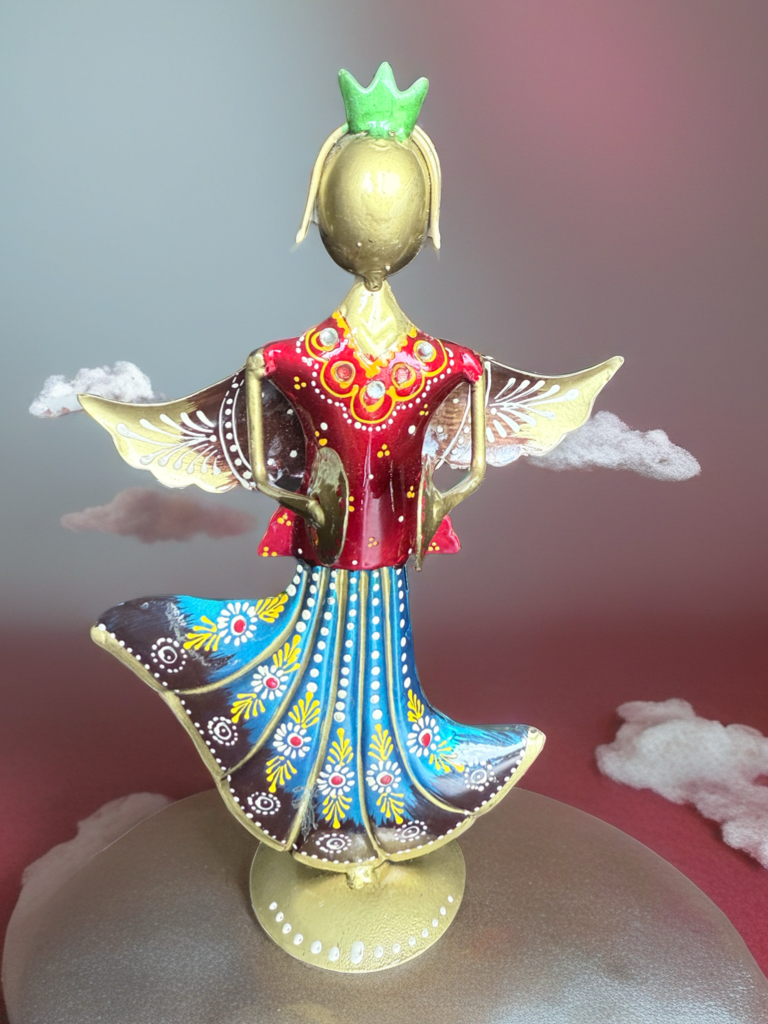 Set of 3 Traditional Rajasthani Folk Art Decor - Ira World Art LLC