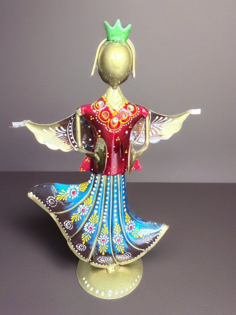 Set of 3 Traditional Rajasthani Folk Art Decor - Ira World Art LLC